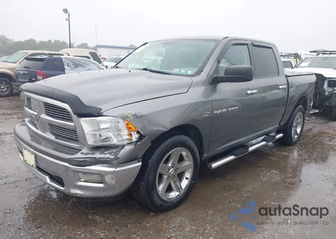 2012 Ram 1500 Slt из США, поврежденный, VIN 1C6RD7LT2CS215129